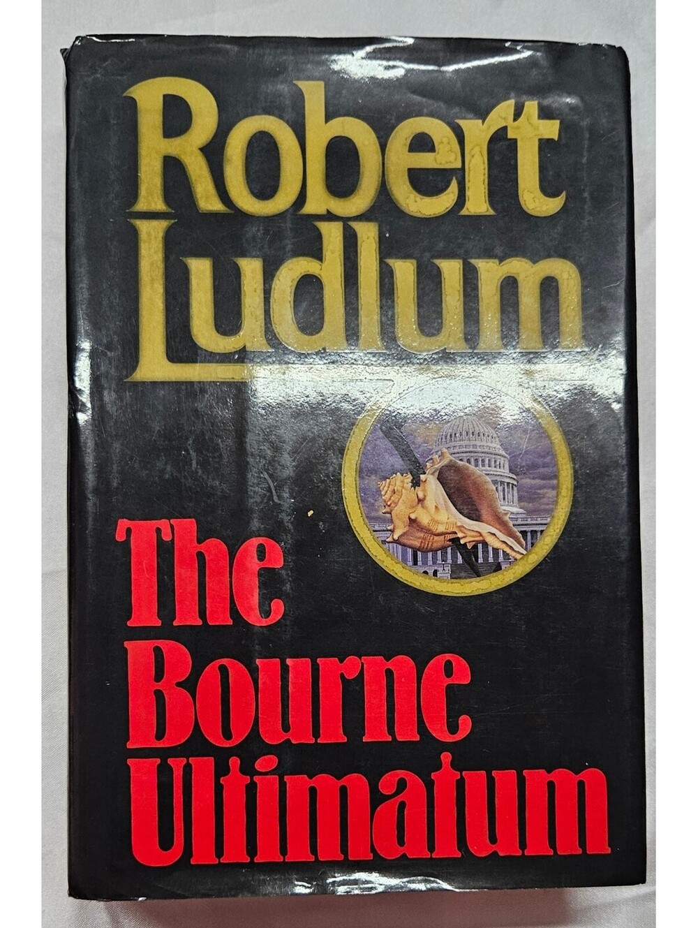 The Bourne Ultimatum Robert Ludlum 1990 First Edition Hardcover Dust Jacket